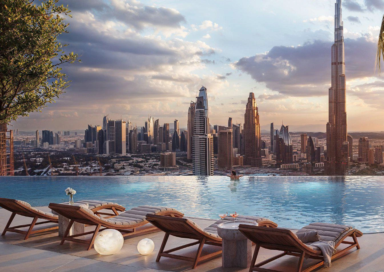 Новая высотная резиденция Sky Tower с бассейном, садом и рестораном рядом с каналом, в центральном районе Business Bay, Дубай, ОАЭ Новая высотная резиденция Sky Tower с бассейном, садом и рестораном рядом с каналом, в центральном районе Business Bay, Дубай, ОАЭ