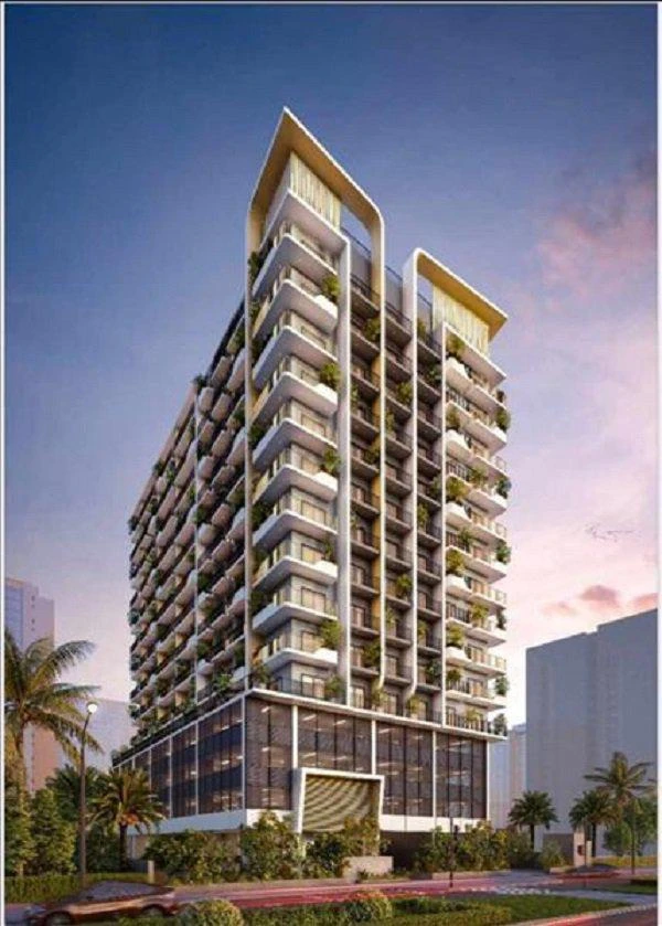 Новая резиденция Weybridge Gardens с бассейном, садами и коворкингом рядом с автомагистралью, Dubailand, Дубай, ОАЭ