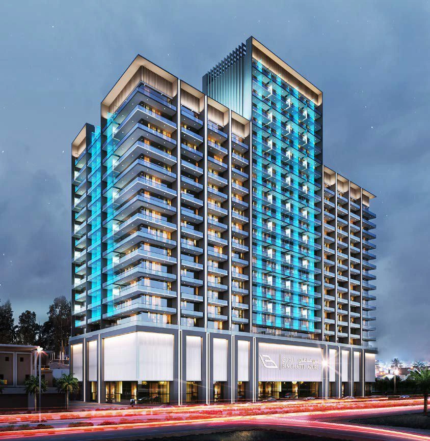 Новая резиденция Azure с бассейном рядом со школами и торговыми центрами, JVC, Дубай, ОАЭ