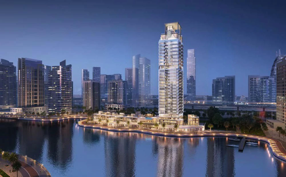 Новая резиденция у воды Liv Waterside с бассейнами и спа-центром, Dubai Marina, Дубай, ОАЭ