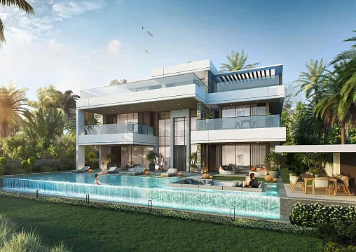 Новый элитный комплекс вилл Marocco Villas на берегу лагуны, DAMAC Lagoons, Дубай, ОАЭ