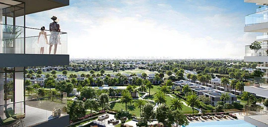 Современная резиденция Greenside с бассейном и круглосуточной охраной, Dubai Hills, Дубай, ОАЭ