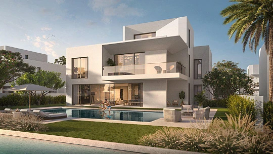 Новый эксклюзивный комплекс вилл Palmiera 2 at the Oasis с лагунами, пляжами и парками, Дубай, ОАЭ