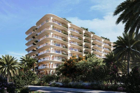 Роскошные апартаменты на берегу моря в комплексе Ocean House с первоклассной инфраструктурой, район Пальм-Джумейра, Дубай, ОАЭ