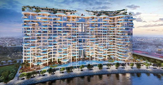 Элитная резиденция Cavalli Couture на берегу канала, Al Safa, Дубай, ОАЭ