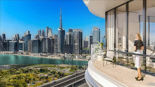 Высотная резиденция Vento Tower с бассейном и коворкингом в центре Дубая, Business Bay, ОАЭ