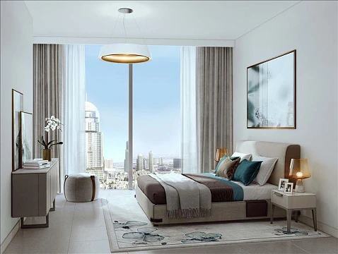 Новая высотная резиденция Grande Signature Residences с бассейном рядом с Бурдж Халифа, Downtown Dubai, Дубай, ОАЭ