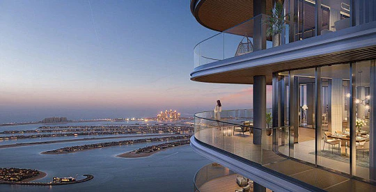 Новая высотная резиденция Bayviews by Address с собственным пляжем рядом с яхт-клубом, Palm Jumeirah, Дубай, ОАЭ