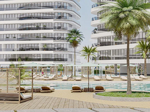 Новые апартаменты под ВНЖ и инвестиции в комплексе с первоклассной инфраструктурой The Central Downtown, район Arjan, Дубай, ОАЭ