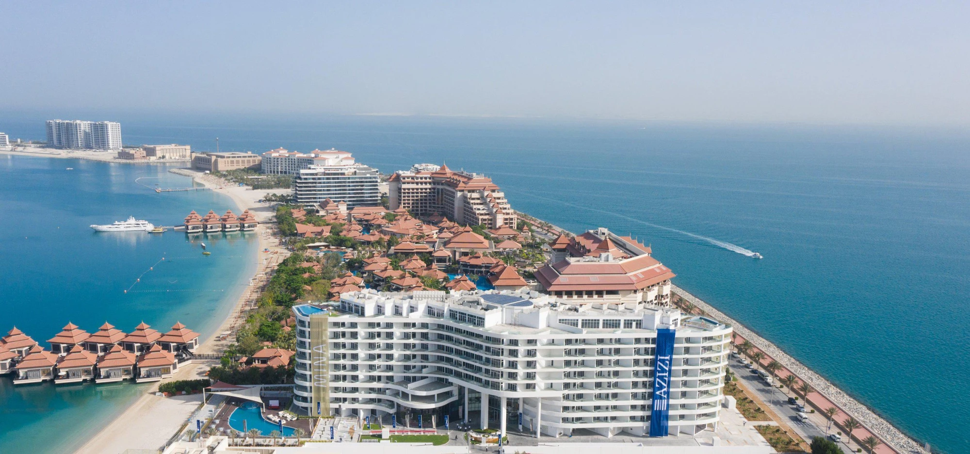 Резиденция на берегу моря Mina в престижном районе Palm Jumeirah, Дубай, ОАЭ