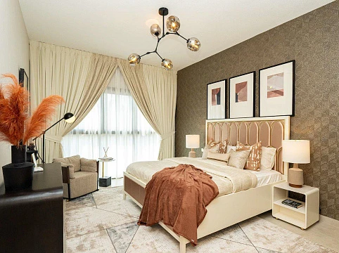 Комплекс меблированных апартаментов и таунхаусов Eleganz рядом с автомагистралями, JVC, Дубай, ОАЭ