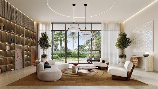 Новая резиденция Parkside Hills с бассейном и садом рядом со станциями метро, Dubai Hills, Дубай, ОАЭ