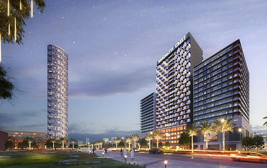 Новая резиденция премиум класса Crest рядом с парками, в районе JVC, Дубай, ОАЭ