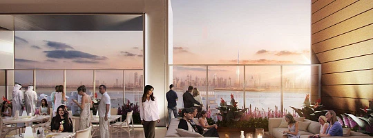 Высотная резиденция Creek Horizon в 500 метрах от нового порта, в оживленном районе Creek Harbour, Дубай, ОАЭ