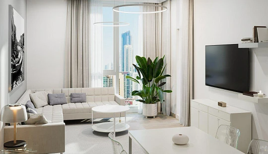 Новая резиденция CENTURY с бассейном в престижном районе Business Bay, Дубай, ОАЭ