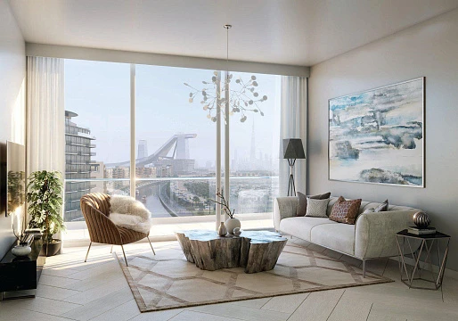 Жилой комплекс Riviera I с видом на набережную в районе MBR City, ОАЭ