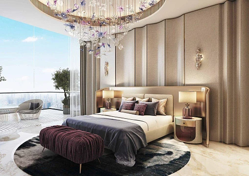 Новая высотная резиденция Altitude с бассейнами на берегу канала, Business Bay, Дубай, ОАЭ