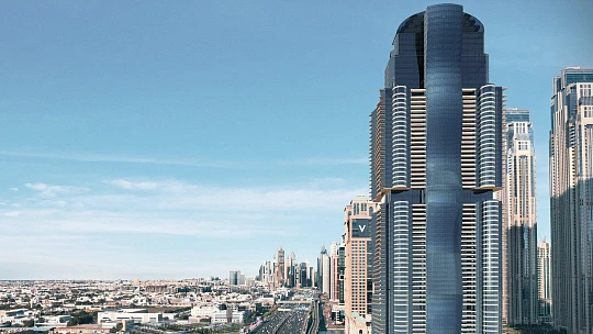 Высотная резиденция Al Habtoor Tower с бассейном и зоной отдыха, Business Bay, Дубай, ОАЭ