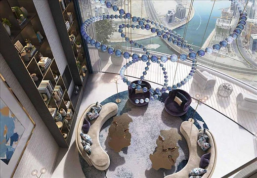 Стильная высотная резиденция Canal Heights в престижном деловом районе Business Bay, Дубай, ОАЭ