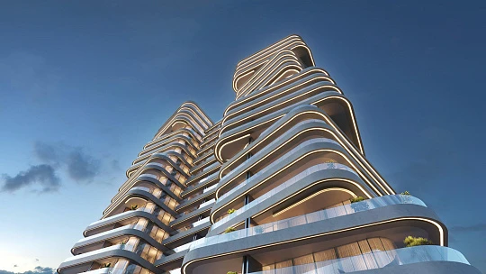 Резиденция DG1 с бассейнами рядом с достопримечательностями, Business Bay, Дубай, ОАЭ