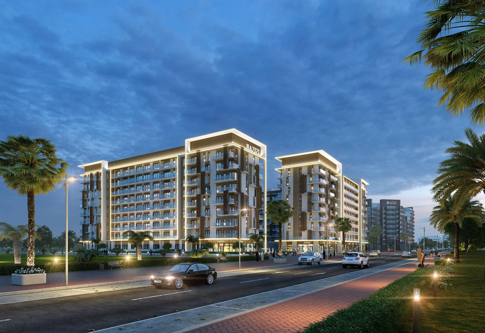 Новая резиденция Beach Oasis 2 с бассейном и искусственным пляжем, Dubai Studio City, Дубай, ОАЭ Новая резиденция Beach Oasis 2 с бассейном и искусственным пляжем, Dubai Studio City, Дубай, ОАЭ