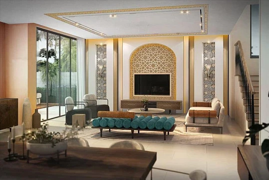 Жилой комплекс Marocco Townhouses с бассейнами и спа-зоной на берегу лагуны, DAMAC Lagoons, Дубай, ОАЭ
