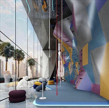 Новая высотная резиденция Volta с бассейном и панорамным видом рядом с Дубай Молл, Business Bay, Дубай, ОАЭ