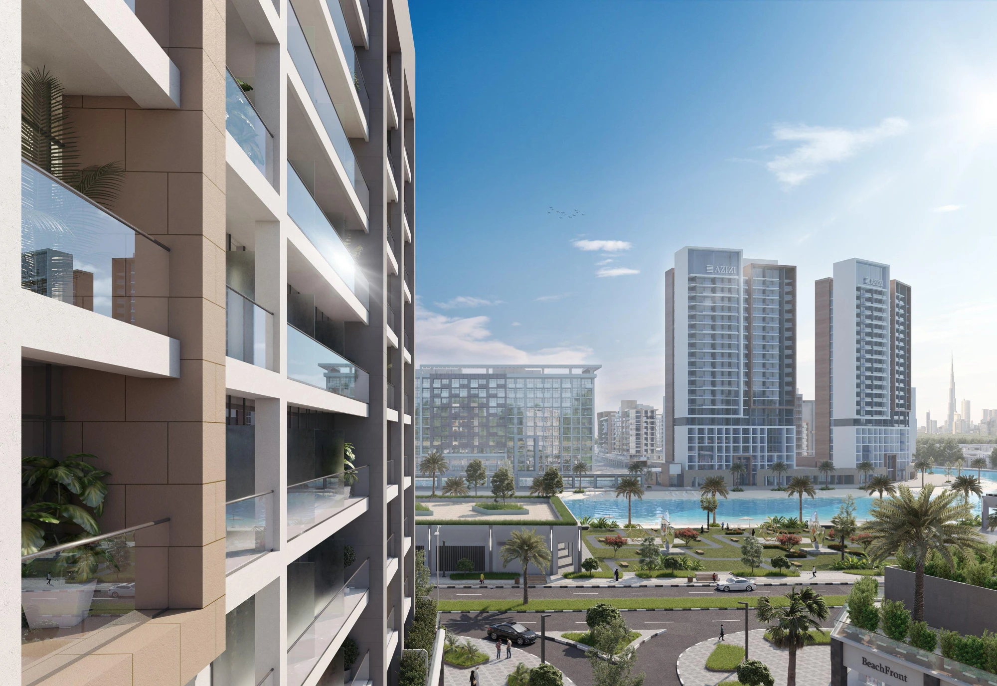 Новая резиденция Riviera IV с пляжами и садами в центре города, MBR City, Дубай, ОАЭ