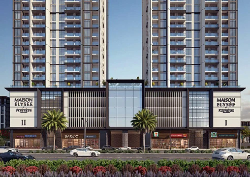 Новая резиденция Maison с бассейнами недалеко от центра города, JVC, Дубай, ОАЭ