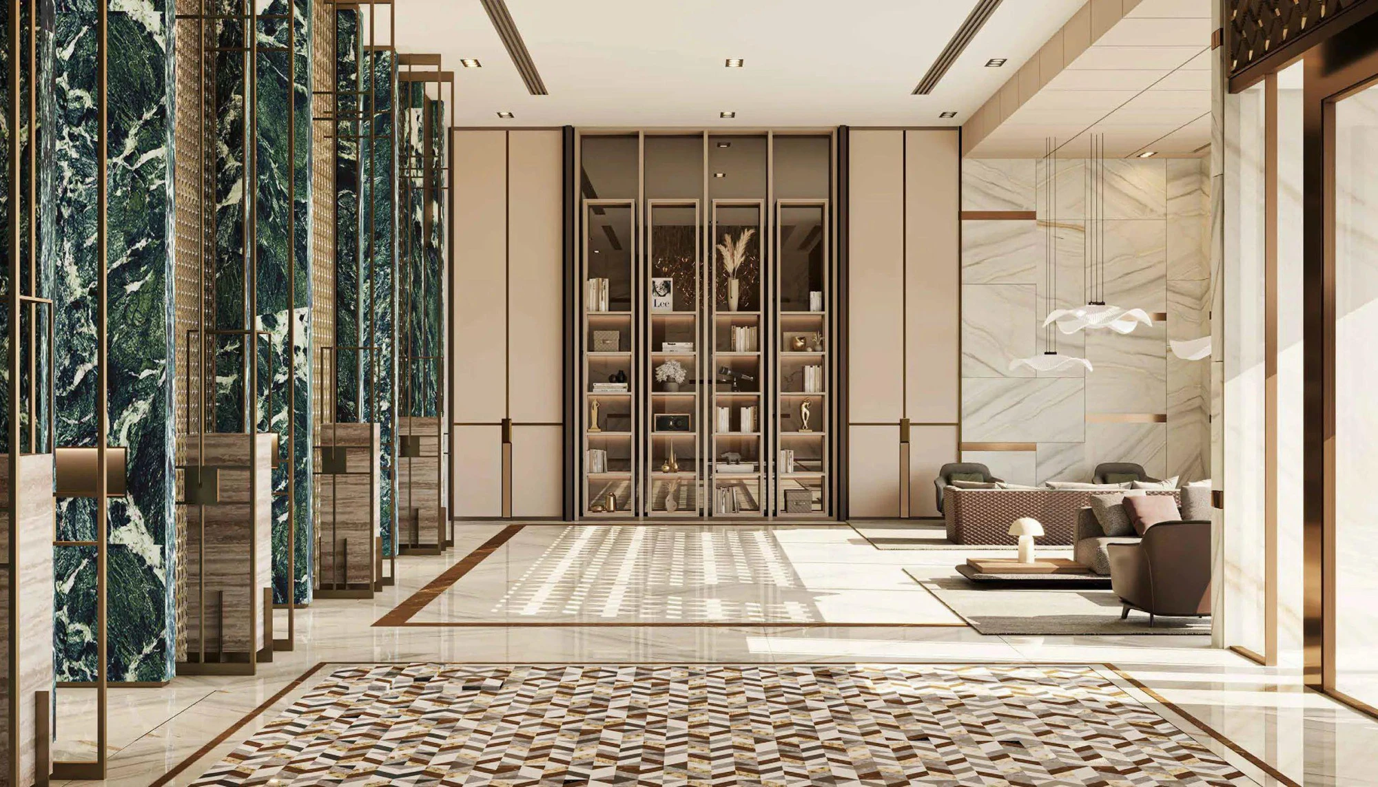 Высотный жилой комплекс с дизайнерской отделкой от швейцарского бренда Franck Muller, Dubai Marina, Дубай, ОАЭ