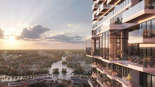 Жилой комплекс Upper House с видом на Dubai Marina, озёра и поля для гольфа, с множеством удобств и объектов инфраструктуры, JLT, Дубай, ОАЭ