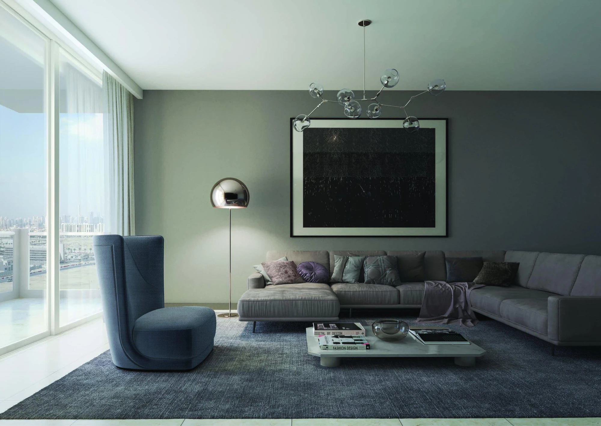 Жилой комплекс Farishta с бассейном и тренажерным залом, с видом на город, Al Furjan, Дубай, ОАЭ