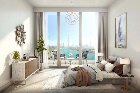 Резиденция Riviera Beach Front на берегу канала недалеко от Бурдж Халифа и Дубай Молл, в районе MBR City, ОАЭ