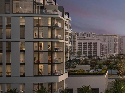 Новая резиденция Parkside Views с бассейнами и зонами отдыха рядом с центром города, Dubai Hills, Дубай, ОАЭ