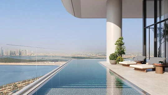 Новая элитная резиденция у воды Vela с пляжем и причалом в районе Business Bay, Дубай, ОАЭ