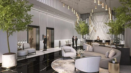 Новая резиденция Mallside Residence с бассейнами, ресторанами и спа-центром, Dubai Hills, Дубай, ОАЭ