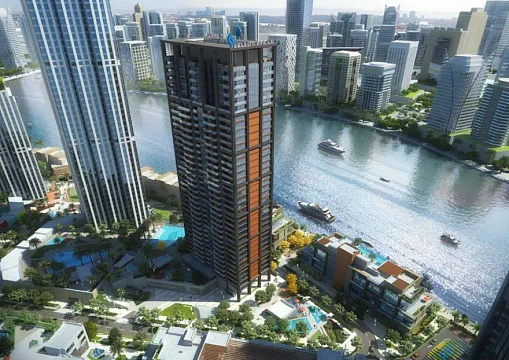 Жилой комплекс Peninsula Four от Select Group, рядом с водным каналом в деловом районе Business Bay, Дубай, ОАЭ