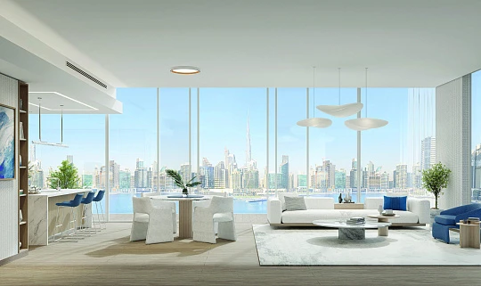 Современная резиденция The Quayside в самом центре района Business Bay, Дубай, ОАЭ