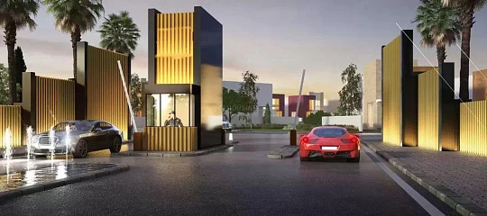 Комплекс из вилл Aquilegia с водными аттракционами и площадками для игр и спорта, в тихом и спокойном районе Damac Hills 2, Дубай, ОАЭ