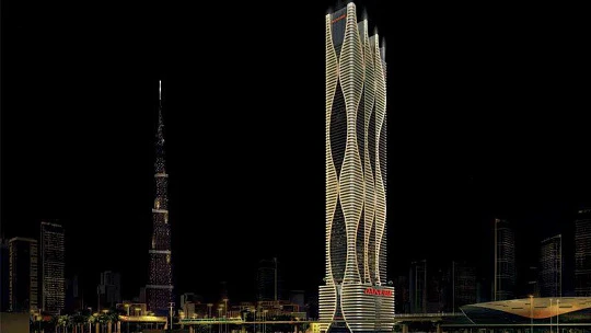 Квартиры в 101-этажном небоскрёбе в деловом районе Business Bay рядом с метро, Дубай, ОАЭ