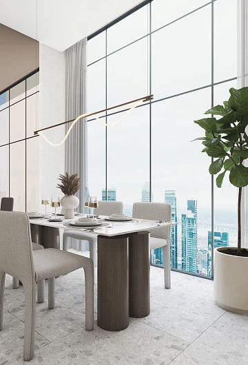 Новый комплекс меблированных апартаментов Concept 7 с бассейнами и оздоровительным центром недалеко от Пальмы Джумейра, JVC, Дубай, ОАЭ