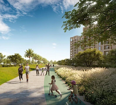 Жилой комлекс рядом с зелёным парком, мариной и городским пляжем, Dubai Creek, Дубай, ОАЭ