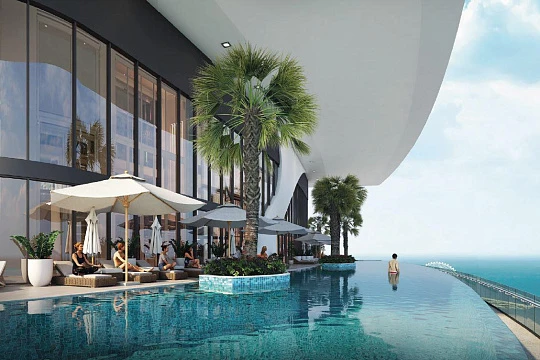 Новая резиденция на берегу моря Seahaven с гаванью и пляжами, Dubai Harbour, Дубай, ОАЭ