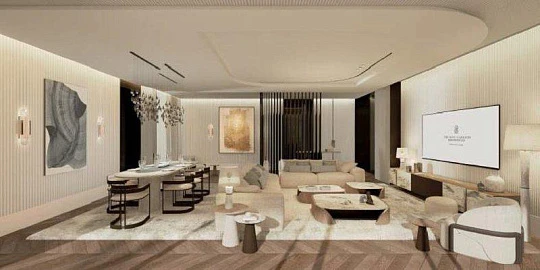Новая резиденция Ritz Carlton Residences с бассейном и бизнес-центром рядом с Дубай Молл и Бурдж Халифа, Business Bay, Дубай, ОАЭ