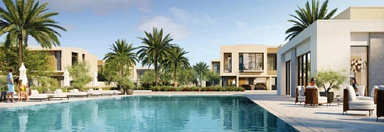 Жилой комплекс Orania с парками и пляжем недалеко от достопримечательностей, район The Valley, Дубай, ОАЭ