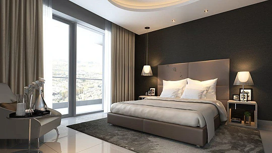 Комплекс DAMAC Towers by Paramount Hotels & Resorts с видом на город, в популярном туристическом районе, Business Bay, Дубай, ОАЭ