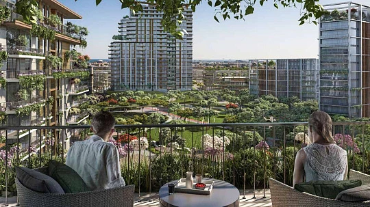 Апартаменты Central Park от Meraas с панорамным видом на зеленый парк, недалеко от пляжей и небоскреба Бурдж-Халифа, City Walk, Дубай, ОАЭ
