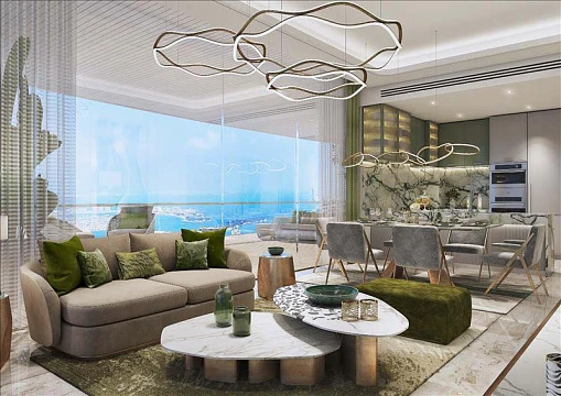 Новая элитная резиденция Bay 2 by Cavalli в 150 метрах от моря, Dubai Marina, Дубай, ОАЭ