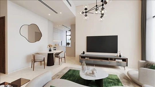 Новая резиденция Sapphire 32 Residences с бассейнами и коворкингом рядом с Пальмой Джумейра, JVC, Дубай, ОАЭ