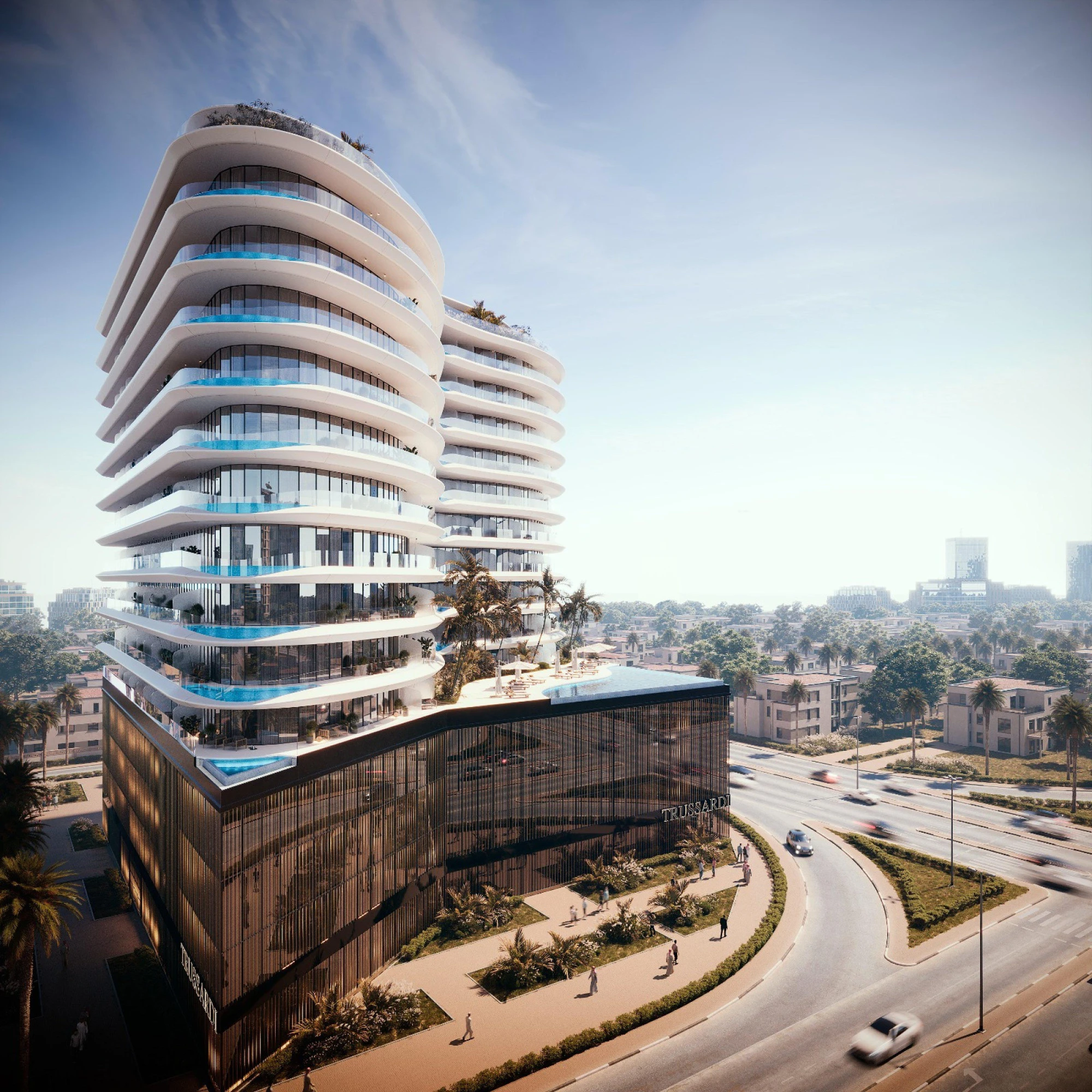 Премиальный жилой комплекс с парками и живописным садом на крыше, рядом с метро, Al Furjan, Дубай, ОАЭ